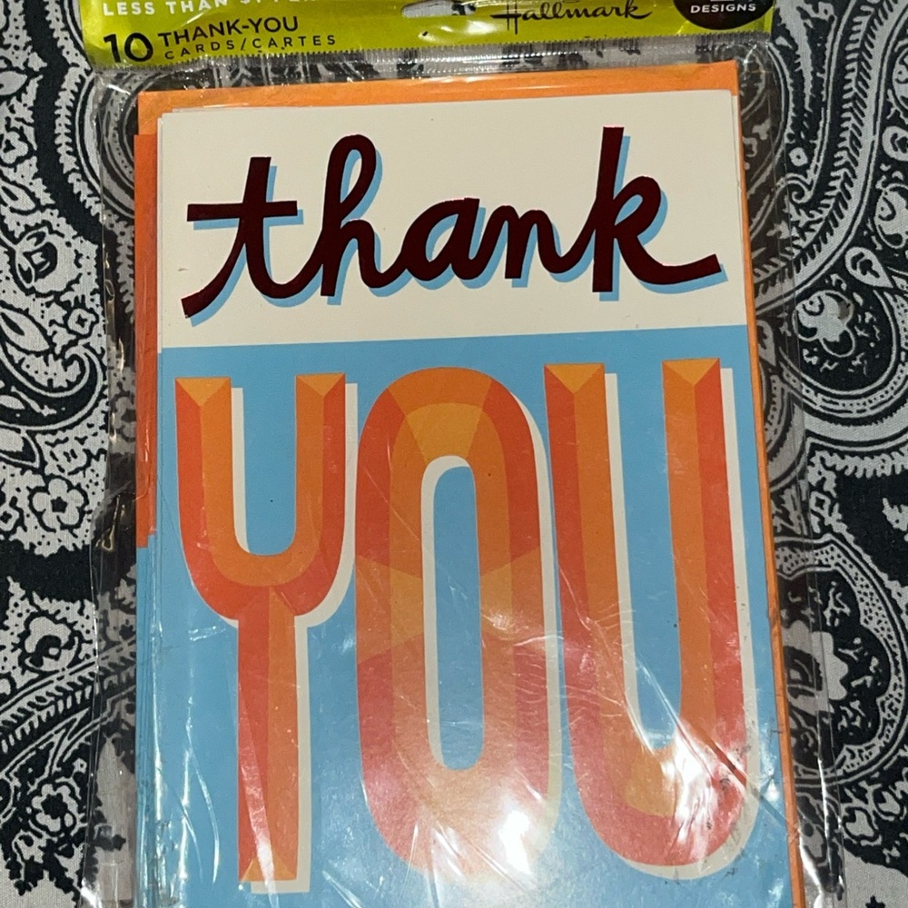 Hallmark Thank You Cards